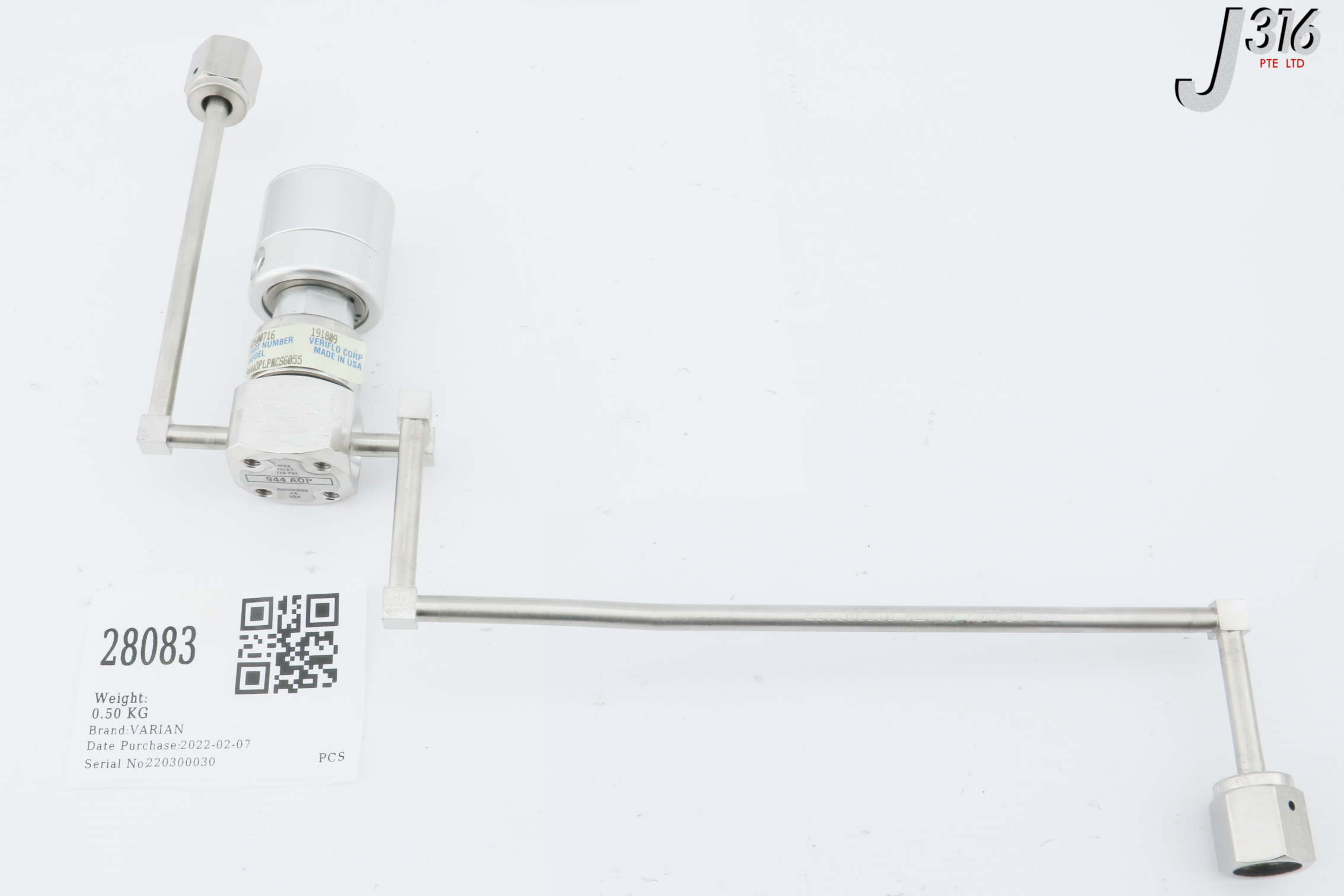 売却済み 28083 VARIAN MANIFOLD VALVE ASSY E17166510 | eBay